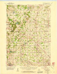 Howards Grove 1954 topographic map preview