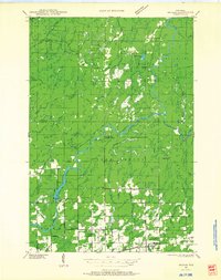 Ingram 1945 topographic map thumbnail