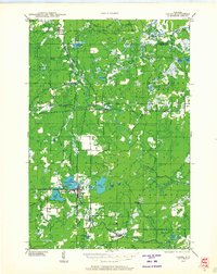 Laona 1939 topographic map preview