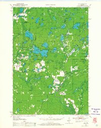 Lily 1950 topographic map thumbnail