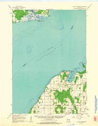 Little Sturgeon 1961 topographic map thumbnail