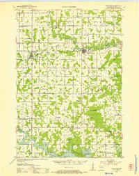 Marathon 1953 topographic map thumbnail