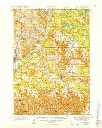 Melrose 1949 topographic map thumbnail