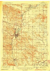 Menomonie topographic map thumbnail