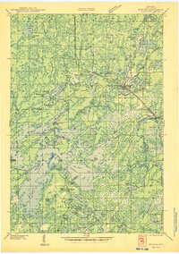 Mercer 1945 topographic map thumbnail