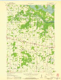 Milladore topographic map thumbnail