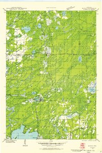 Monico 1940 topographic map thumbnail