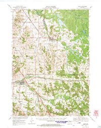 Osseo 1968 topographic map thumbnail