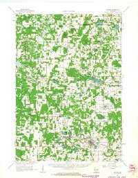 Oxford 1961 topographic map thumbnail
