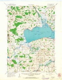 Poy Sippi 1961 topographic map thumbnail