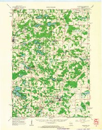 Redgranite 1961 topographic map thumbnail
