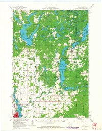 Rice Lake topographic map thumbnail