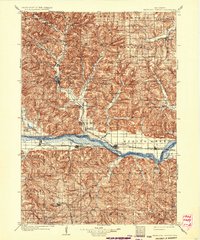 Richland Center 1905 topographic map thumbnail