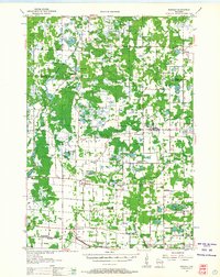 Rosholt 1955 topographic map thumbnail