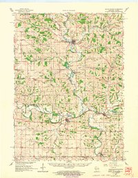 South Wayne 1962 topographic map thumbnail