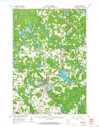 Spooner 1965 topographic map thumbnail