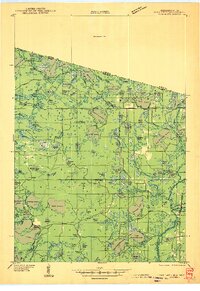 Star Lake 1946 topographic map thumbnail