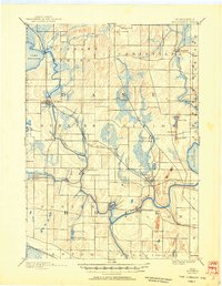 Stoughton 1890 topographic map thumbnail