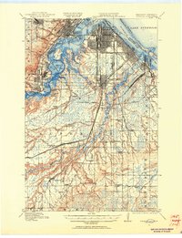 Superior 1915 topographic map thumbnail