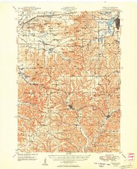 Tomah 1949 topographic map thumbnail