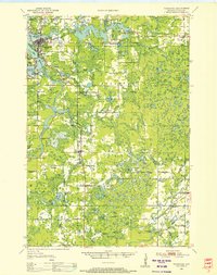 Tomahawk 1950 topographic map thumbnail