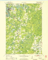 Tomahawk 1952 topographic map thumbnail