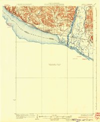 Wabasha 1932 topographic map thumbnail