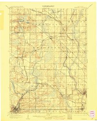 Waukesha 1906 topographic map thumbnail