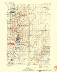 Wausau 1899 topographic map thumbnail