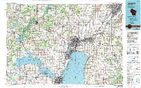 Appleton 1984 topographic map thumbnail