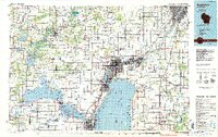 Appleton 1984 topographic map thumbnail
