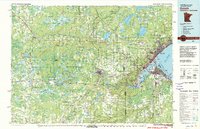 Duluth 1980 topographic map thumbnail