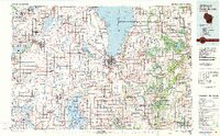 Fond Du Lac 1980 topographic map thumbnail
