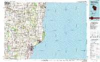 Manitowoc 1984 topographic map thumbnail