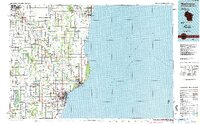 Manitowoc 1984 topographic map thumbnail