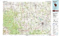 Marshfield 1984 topographic map thumbnail
