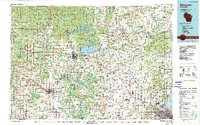 Shawano 1984 topographic map thumbnail