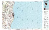 Sheboygan topographic map thumbnail