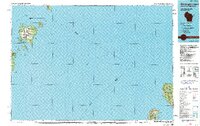 Washington Island topographic map thumbnail