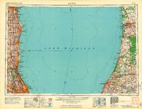 Racine 1962 topographic map thumbnail
