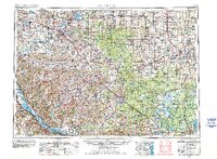 Eau Claire 1953 topographic map thumbnail