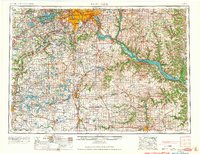 Saint Paul 1953 topographic map thumbnail
