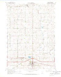 Adrian 1967 topographic map thumbnail