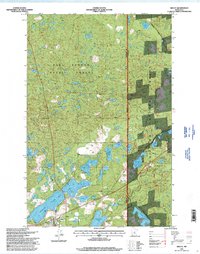 Akeley 1996 topographic map thumbnail
