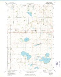 Alberta 1973 topographic map thumbnail