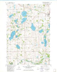 Albion Center 1982 topographic map thumbnail