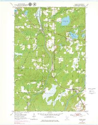 Alborn 1953 topographic map thumbnail