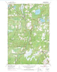 Alborn 1953 topographic map thumbnail
