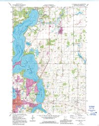 Alexandria East 1966 topographic map thumbnail