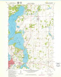 Alexandria East 1966 topographic map thumbnail